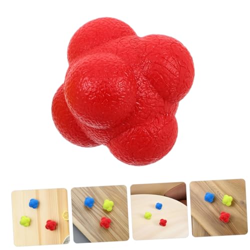 6pcs Hexagon Reaction Speed Training Ball Reflex Agility Ball for Boys and Girls Adults Training