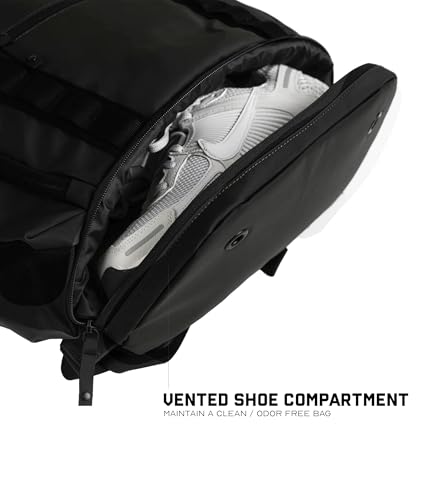 Gymreapers Gravestone 21L Backpack Travel Gym Bag Water-Resistant Lightweight Laptop Sleeve Carry On Luggage for Men & Women (Onyx) - color: Onyx