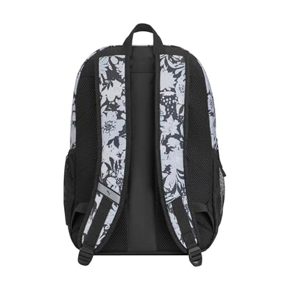 PUMA unisex-adult Contender Backpack with Laptop Sleeve, Item Organizer & Media Pocket - color: Floral/Posied Pink