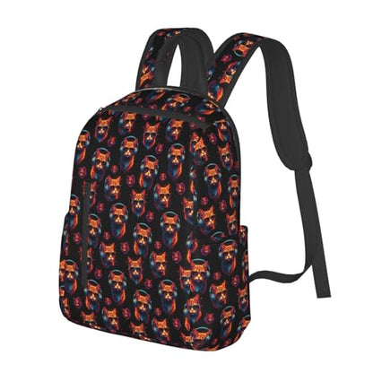 Travel Daypack Sunglasses Cat, Quick-Access Pocket, Side Bottle Holder, for Active Adults - color: Picture (230)