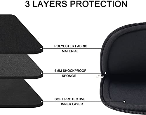 Laptop Case 13 Inch, Upgrade 14 inch Laptop Cover for Apple MacBook Pro - color: Black, size: 13.3 inch