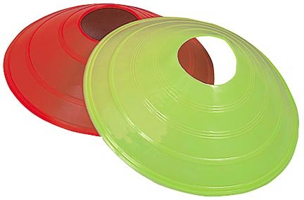 Markwort 2" High Field Marker Disc Cones from Set of 24 - color: Blue (BL)