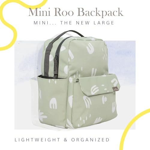 RED ROVR Mini Roo Lightweight Backpack | 6 pockets for everyday essentials (Pear Doodle) - color: Pear Doodle