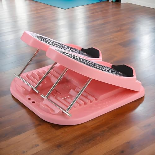 Calf Stretch Slant Board - Stepper Trainer for Fitness - 2 in 1 Foldable Tension Plate Stepper Trainer Fitness Exercise Wotkout Gym Home