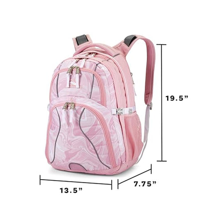 High Sierra Swerve Laptop Backpack, Black, One Size - color: Black
