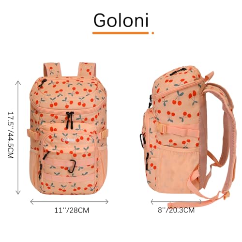 Cooler Backpack Insulated Leak Proof,Small Soft Coolers Bag for Men and Women Camping,Travel,Beach,Hiking,Picnic - color: Brown
