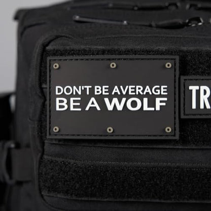 WOLFpak 35L Tactical Gym Backpack (Alpha Black) Durable 1000D Waterproof Oxford Material with MOLLE Webbing, Laptop Pocket & Dual Cup Holders, Durable Fitness/Travel/Military Daypack - color: Alpha Black
