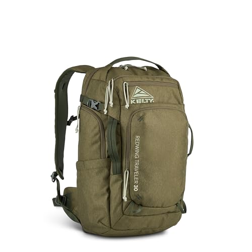 Kelty | Redwing Traveler Backpacks, Travel Pack for Adventure Travel - color: Burnt Olive, size: 30L