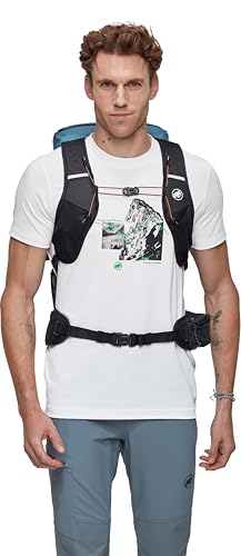 Mammut Ducan 26 – Unisex Outdoor Backpack for Hiking, Running, and Everyday Adventures, Sapphire Black, 26L - color: Sapphire-black