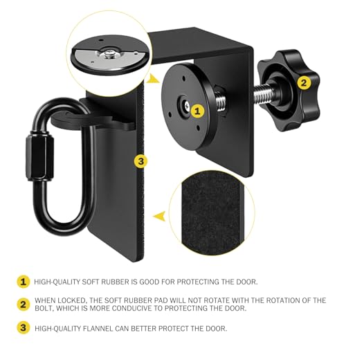 Wall Anchor, Doorway Mount Resistance Band Wall Anchor Home Gym System for Strength Training, Yoga & Full Body Workouts