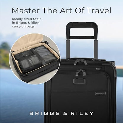 Briggs & Riley Travel Essentials Carry-On Compression Packing Cube Set - color: Navy, size: Carry-On