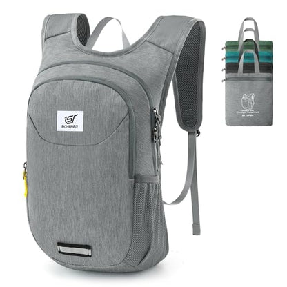 SKYSPER Small Hiking Backpack 10L Packable Lightweight Back Pack Foldable Travel Daypack for Women Men | Packable