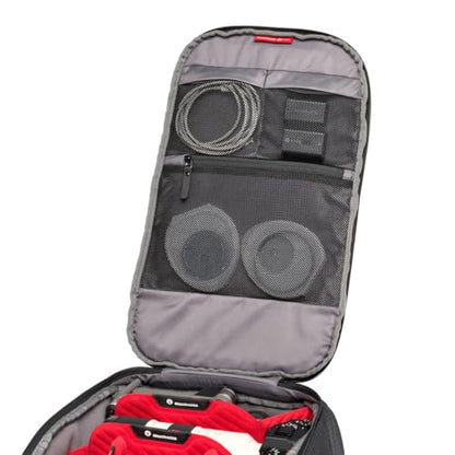 Manfrotto PRO Light Frontloader M, Professional Camera Backpack, Side and Front Access, Tripod Mount, Padded Backpack with Interchangeable Dividers, Black