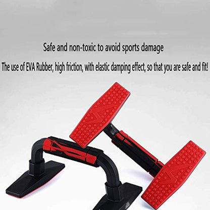 Push-up Bracket, H-Type Shaped Push-Up Support Anti-Skid Physical Training Small Fitness Equipment