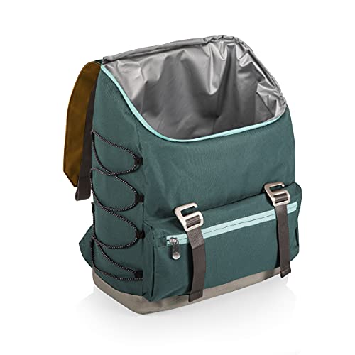 PICNIC TIME OTG Traverse Backpack Cooler, Modern Backpack Cooler with 28-Can Capacity, Fully Insulated Outdoor Bag with Water Resistant Interior, Pockets, Straps, and Bottle Opener, (Mustard Yellow) - color: Yellow