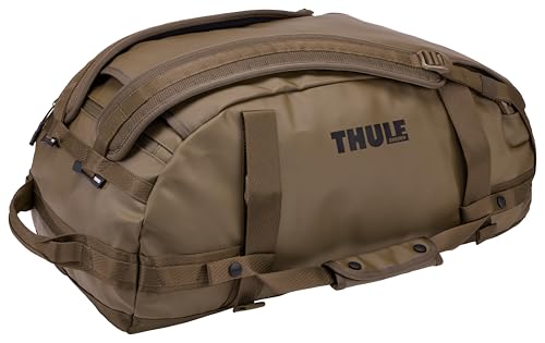 Thule Chasm Duffel bag, Weather-resistant materials, Easy packing, Converts to backpack, Internal pockets, Travel-ready - color: DEEP KHAKI, size: 40L