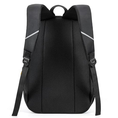 Travel Laptop Backpack, Business Slim Sturdy Water Resistant School Backpack, Gift for Men & Women, Fits 15.6 Inch Notebook - color: Pure Black