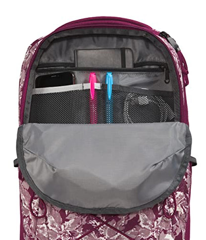 THE NORTH FACE Women's Every Day Jester Laptop Backpack, Boysenberry Coleus Camo Print, One Size - color: Boysenberry Coleus Camo Print