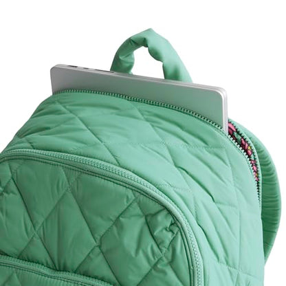 Vera Bradley Women's Featherweight Westover Hybrid Backpack, Beryl Green, One Size - color: Beryl Green