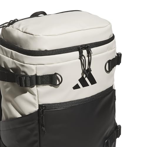 adidas Vista Top-Loading Backpack for Travel and Gym, 29L - color: Alumina Beige/Black
