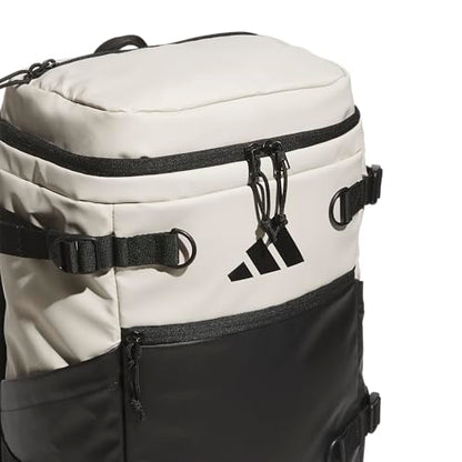 adidas Vista Top-Loading Backpack for Travel and Gym, 29L - color: Alumina Beige/Black
