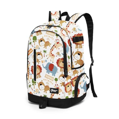 rickyh style School Backpack Travel Bag for Men & Women Lightweight College Back Pack with Laptop Compartmen - color: 01laohu