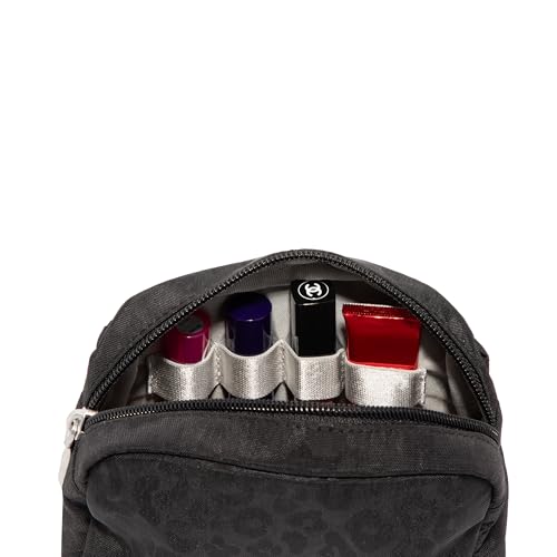 Baggallini Women's Pocket Cosmetic - Lightweight Bag - Travel Essentials Makeup Organizer - color: Lavender Surf, size: Small