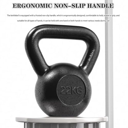 Kettlebell Weights Home Abdominal Muscle Training Kettle Bells, Men's Squat Solid Pure Iron Kettle Ball, Gym Sports Equipment(6kg)