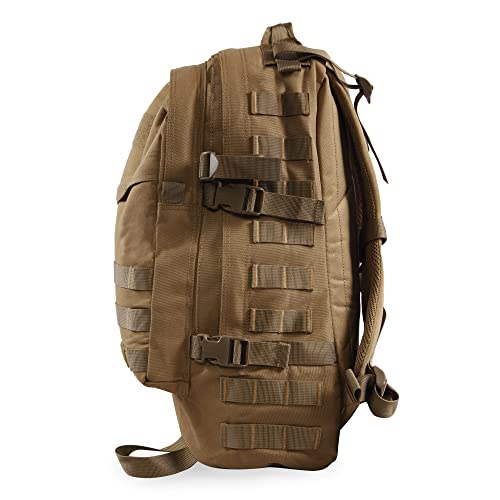 Highland Tactical Stealth Heavy Duty Tactical Backpack Backpack - color: Dark Desert