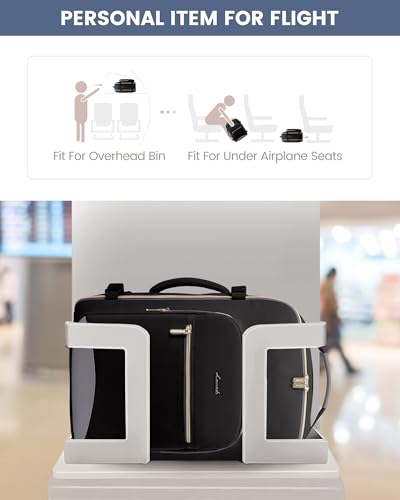 LOVEVOOK 40L Travel Backpack Flight Approved Carry on Backpack,3 Packing Cubes,Waterproof Personal Item Travel Bag,TSA Carry on Luggage Suitcase Travel Essentials,Gifts for Women & Men,fits 17" Laptop - color: Black-grey, size: Large-40L-4Pcs
