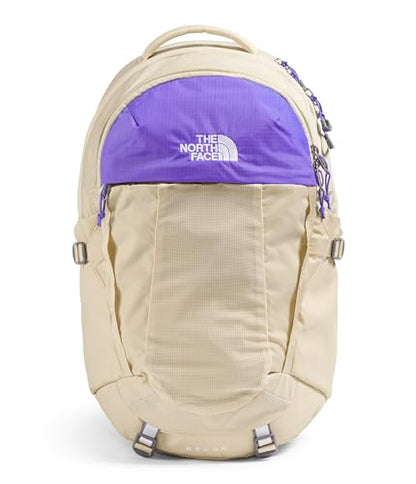 The North Face Women's Recon Everyday Laptop Backpack, Gravel/Optic Violet, One Size - color: Gravel/Optic Violet