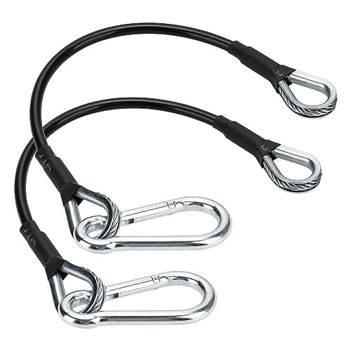 10" Gym Cable Extension Compatible with Bowflex Home Gym Accessories,for LAT/Tricep Pull Down and Leg Extensions Machine - size: 10'' 2PCS
