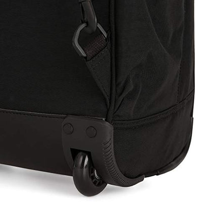 Kipling Women's Gaze Large Rolling Backpack, Durable, Wheeled Backpack with Adjustable Shoulder Straps, Nylon Book Bag - color: True Black