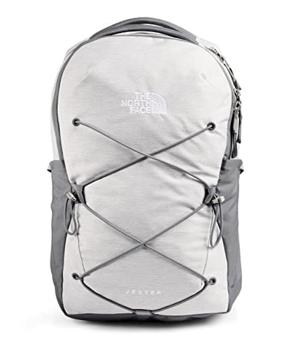 The North Face Women's Jester Commuter Laptop Backpack, TNF White Metallic Mélange/Mid Grey, One Size - color: Tnf White Metallic Mélange/Mid Grey