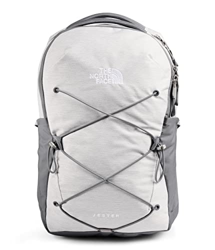 The North Face Women's Jester Commuter Laptop Backpack, TNF White Metallic Mélange/Mid Grey, One Size - color: Tnf White Metallic Mélange/Mid Grey