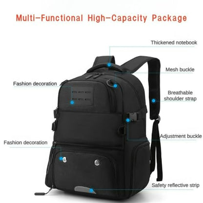 Soccer Bags with Ball Holder and Shoe Compartment Soccer Backpack with Reflective Strips Large Basketball Backpack - color: Blue