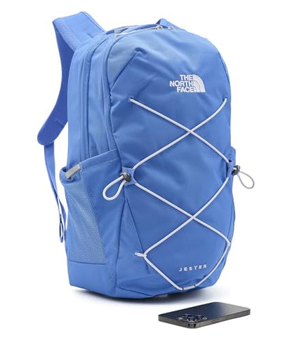 The North Face Jester Everyday Laptop Backpack - PFAS Free - color: Indigo Wonder/Ice Lilac/Tnf White