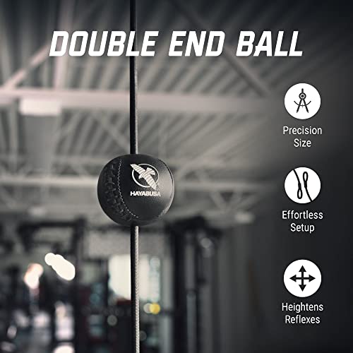 Hayabusa Double End Reflex Bag Ball - Black