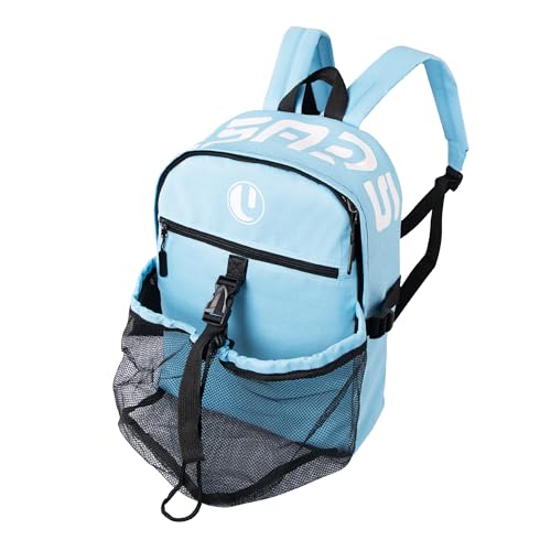 Basketball Backpack with Separate Ball Compartment & Shoe Storage - Durable Sports Bag for Kids & Youth, Water-Resistant Gym Bag for Soccer, Volleyball, and Basketball Gear Training - color: Blue
