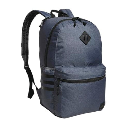 adidas 3-Stripe Classic backpack for men and women, bag with laptop sleeve - color: Twill Onix Grey/Black/5.0
