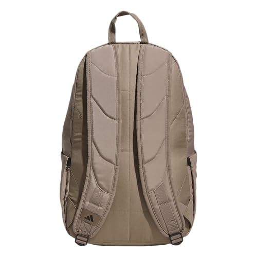 adidas Defender 5 Backpack for Sports, Gym, School and Travel, 33L, Chalky Brown/Gunmetal, OSFA - color: Chalky Brown/Gunmetal