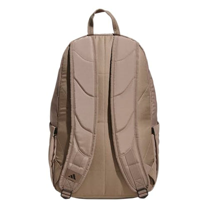 adidas Defender 5 Backpack for Sports, Gym, School and Travel, 33L, Chalky Brown/Gunmetal, OSFA - color: Chalky Brown/Gunmetal