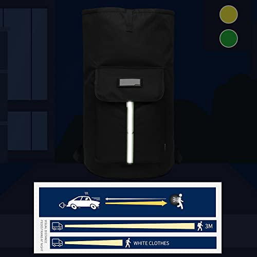 laundry bag backpack,extra-large heavy duty laundry bags,laundry backpack for college students,drawstring closure (Black Laundry Backpack Bag) - color: Black Laundry Backpack Bag
