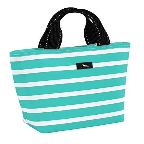 SCOUT Nooner Insulated Lunch Box for Women with 6 Can Capacity - Lightweight Work Lunch Bag for Teachers and Nurses - Soft Cooler for Beach Travel and Picnic - color: Montauk Mint