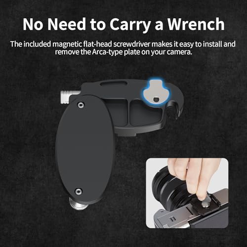 Nitze Camera Clip with Arca-Type Plate - N58A
