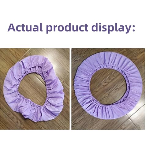Artistic Gymnastic Protective Cover,Rhythmic Gymnastics Ring Calisthenics Equipment Appratus Accessory Case Cover Fits Up to 5 Rings of 70~90cm - color: Violet