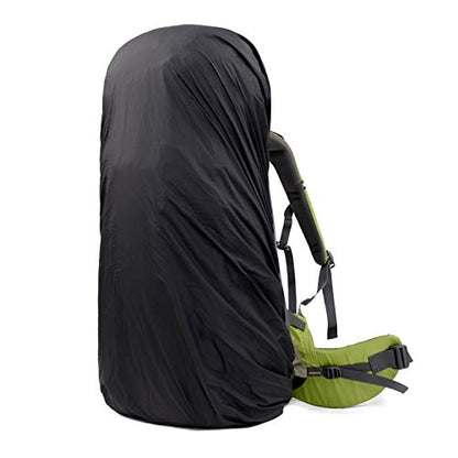 Wind Tour Outdoor 60L Ripstop Trekking Bag Sport Backpack with Rain Cover for Climbing Cycling (Green) - color: Green