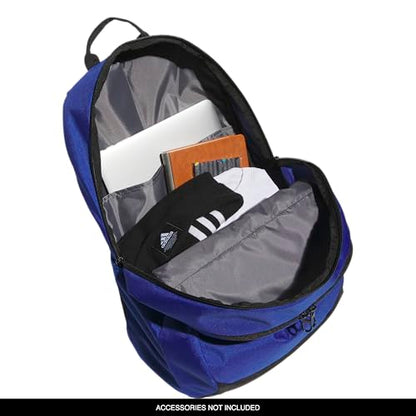adidas Striker 3 Team Sports Backpack – Daypack for Sports Gym Travel, 36L, Royal Blue, OSFA - color: Royal Blue