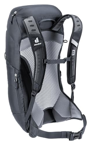 Deuter AC Lite 16L Hiking & Daypack Backpack with Steel Frame & Superior Breathability - Black - color: Black