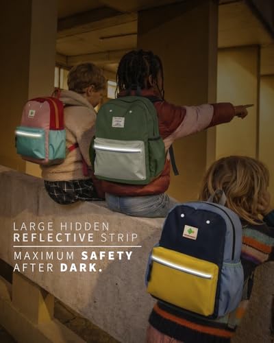 atgark Toddler Backpack for Boys 2-5: Preschool Kindergarten 13" Daycare Backpacks Fit A4 Folder - color: Cherry, style: Ages 2-5 (13" H Fit A4 Folder)